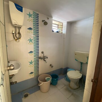 Bathroom in 3 BHK Apartment at Beltarodi – for Rent