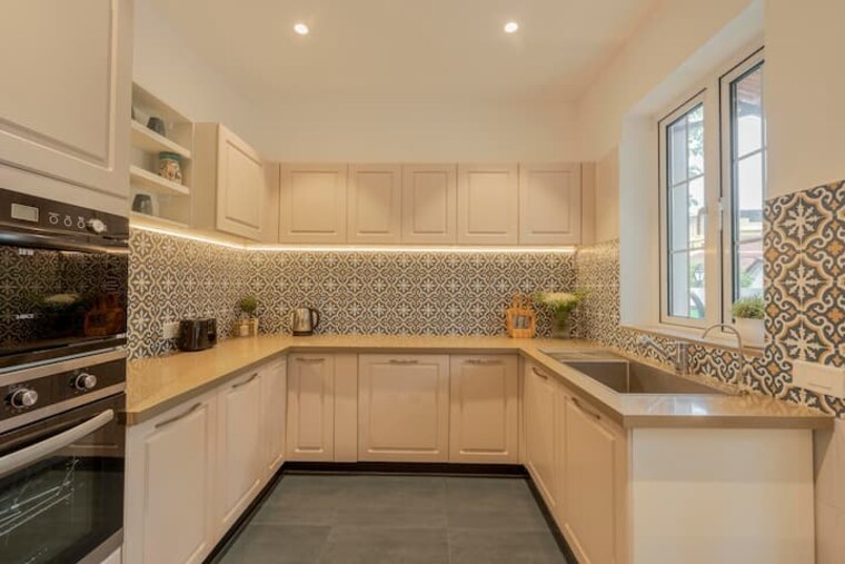 Kitchen, saligao 4 Bedroom 4305 Sq.Ft. Villa In Saligao Goa 8797402