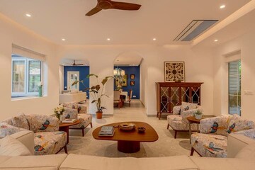 Living Room in 4 BHK Villa at Saligao – for Sale