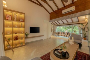 Living Room in 4 BHK Villa at Saligao – for Sale