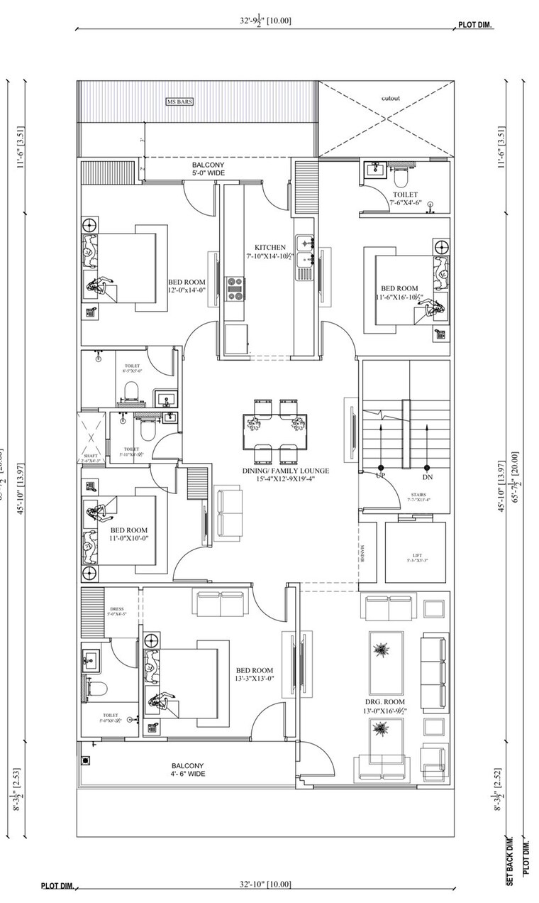 Other, sector 52 4 Bedroom 240 Sq.Yd. Builder Floor In Sector 52 Gurgaon 8797409
