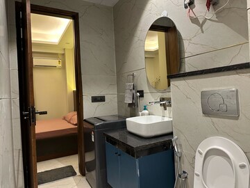 Bathroom in 4 BHK Apartment at Conscient Heritage Max, Sector 102 – for Rent