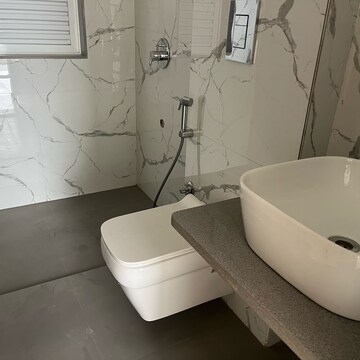 Bathroom in 2 BHK Apartment at Tricity Montview, Sanpada Sector 7 – for Sale