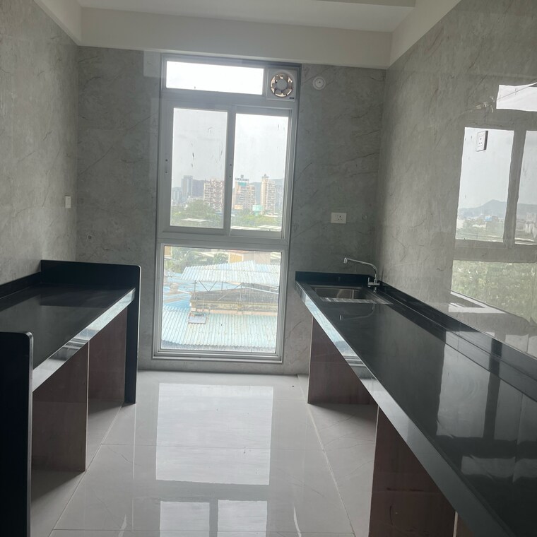 Kitchen, tricity-montview 2 Bedroom 650 Sq.Ft. Apartment In Sanpada Sector 7 Navi Mumbai 8797474