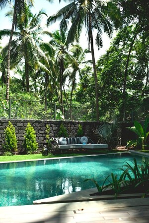 Swimming Pool in 4 BHK Villa at Siolim – for Sale