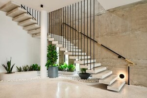 Staircase in 4 BHK Villa at Siolim – for Sale