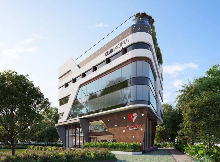 Nearby, vajram-ixora 3 Bedroom 2360 Sq.Ft. Apartment In Gopanpally Hyderabad 8797503