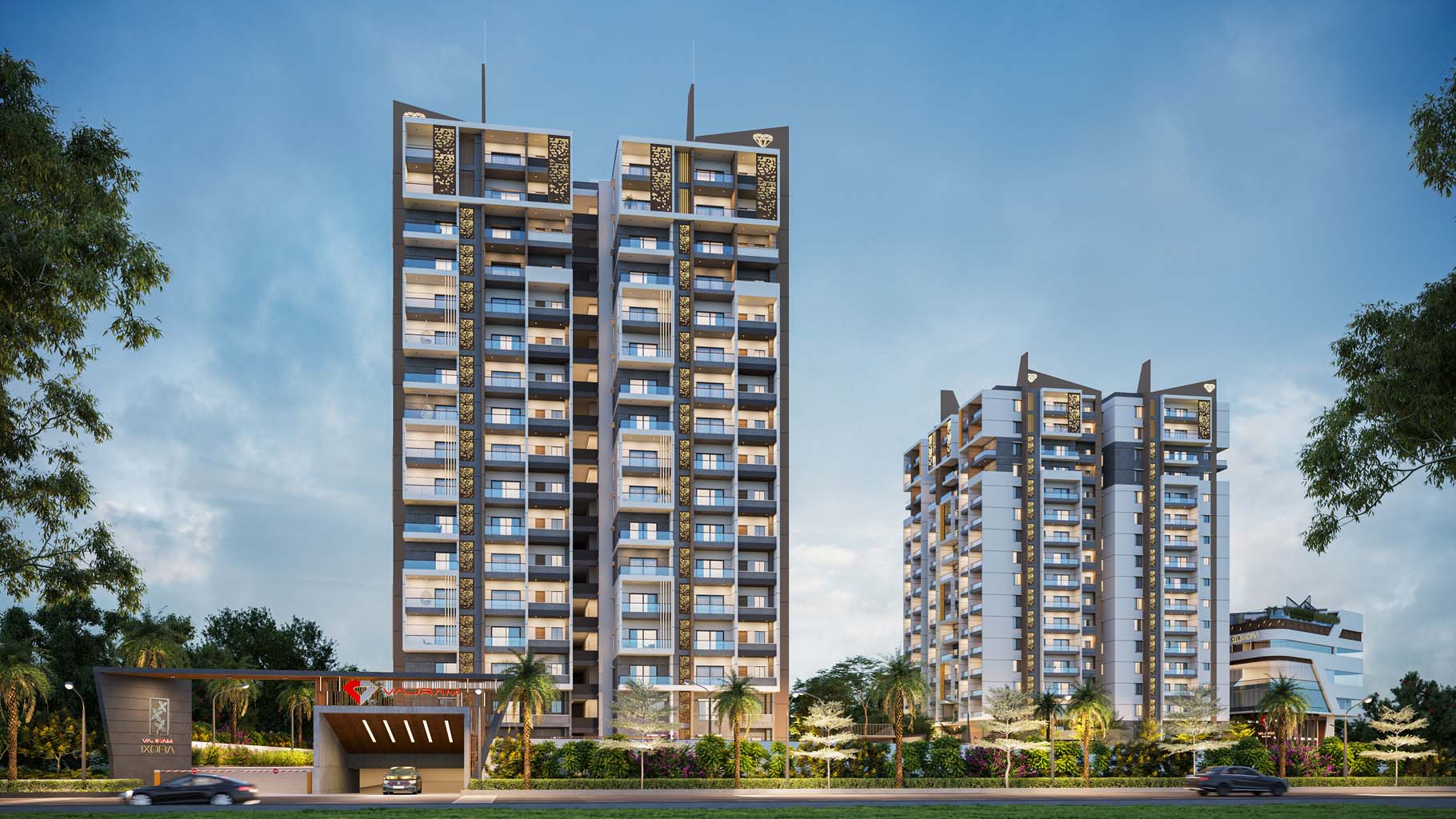 3 BHK Apartment For Sale in Vajram Ixora
