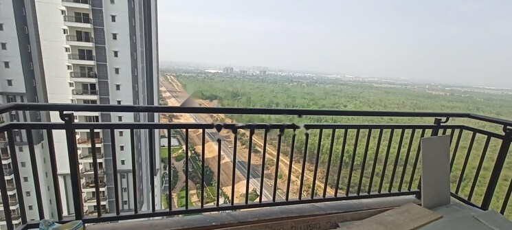 Balcony, my-home-tridasa 3 Bedroom 1800 Sq.Ft. Apartment In Tellapur Hyderabad 8797488