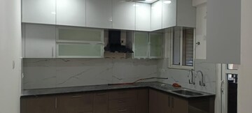 Kitchen in 3 BHK Apartment at Aparna Sarovar Zenith, Nallagandla – for Rent