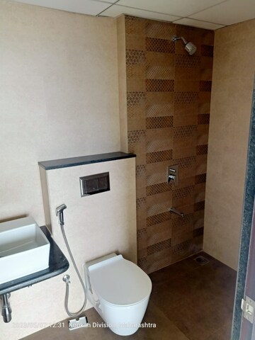 Bathroom in 1 BHK Apartment at Mahindra Lifespaces Roots, Kandivali East – for Rent