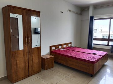 Bedroom in 1 BHK Apartment at Paranjape Blue Ridge, Hinjewadi – for Rent