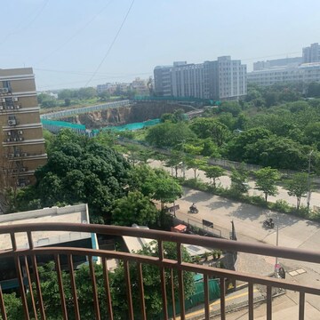 Balcony in 2 BHK Apartment at Kolte Downtown Cheryl, Yashwant Nagar – for Rent