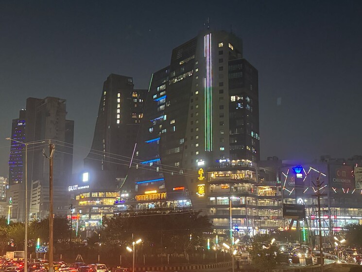 Exterior View, galaxy-blue-sapphire-plaza Studio 256 Sq.Ft. Apartment In Sector 4 Greater Noida Greater Noida 8797574