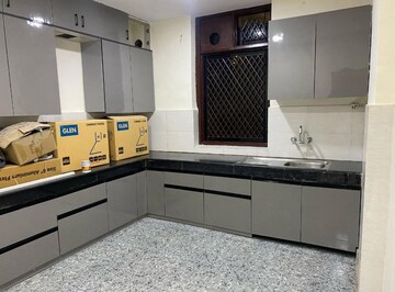 Kitchen in 3 BHK Builder Floor at Sushant Lok 3, Sector 57 – for Sale