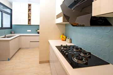 Kitchen in 3 BHK Apartment at Peninsula Salsette 27, Byculla – for Sale