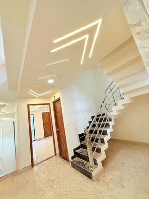 Staircase in 3 BHK Independent House at Gomti Nagar – for Sale