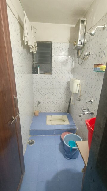 Bathroom in 3 BHK Apartment at Kamlesh CHS Kothrud, Kothrud – for Rent
