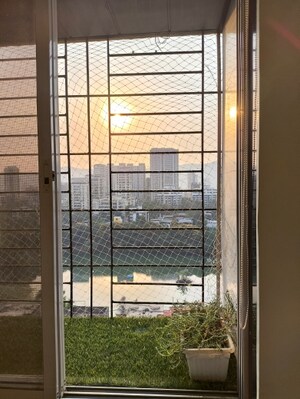 Balcony in 3 BHK Apartment at Mahakali Kalika Heights, Panch Pakhadi – for Sale