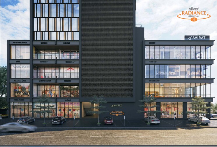 Exterior View, avirat-silver-radiance-4 Commercial Office Space 1482 Sq.Ft. In Gota Ahmedabad 8797687