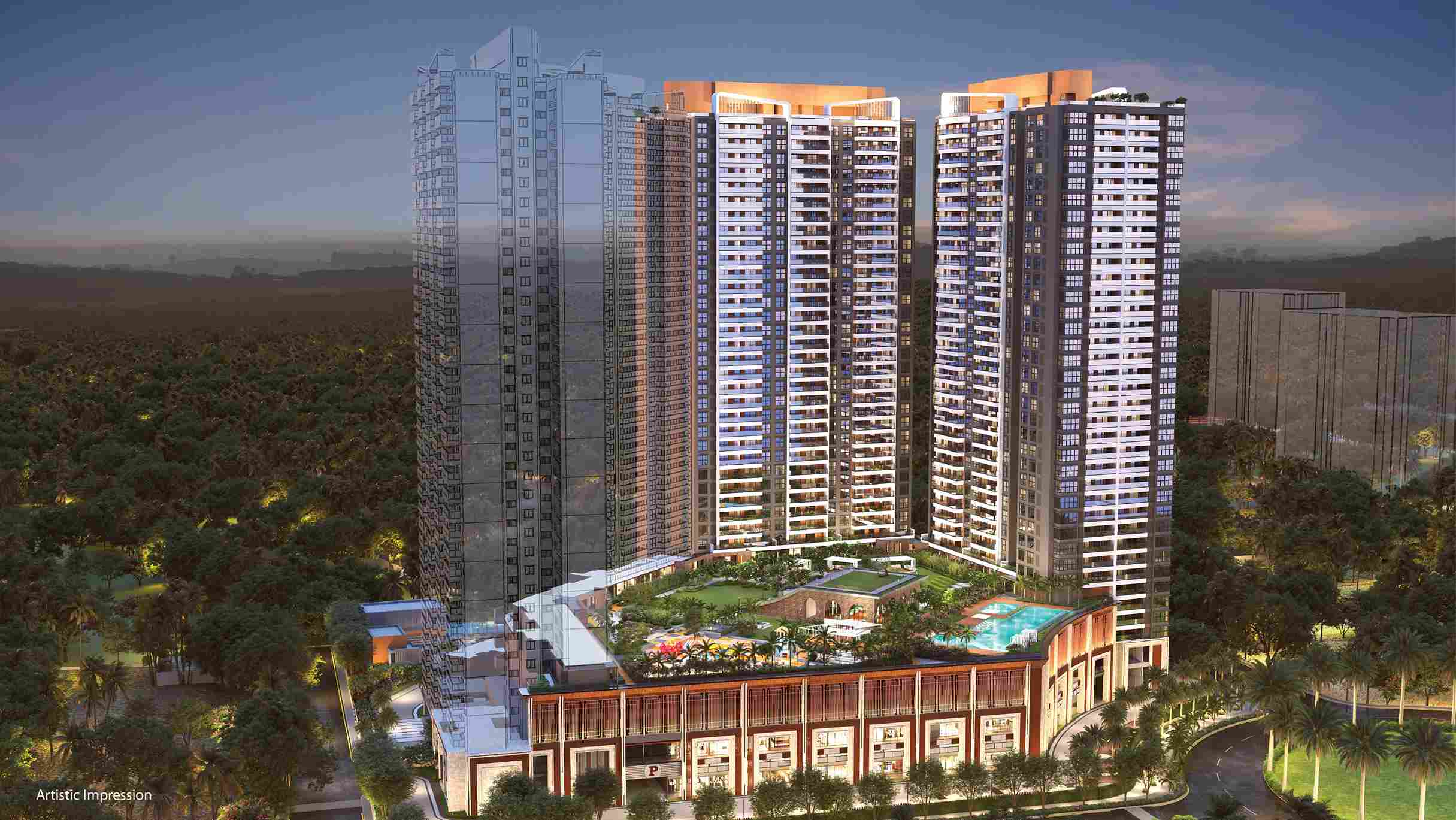 4 BHK + Extra Room Apartment For Sale in Kolte Patil Life Republic Canvas