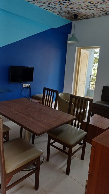 Living Room in 2 BHK Apartment at Guirim – for Rent