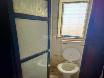 Bathroom in 1 BHK Apartment at Jay Krishna Sudhama CHS, Bangur Nagar – for Rent