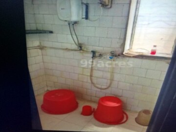 Bathroom in 1 BHK Apartment at Jay Krishna Sudhama CHS, Bangur Nagar – for Rent