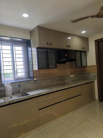Kitchen in 3 BHK Apartment at Begumpet – for Rent