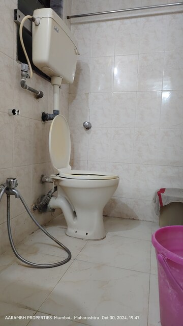 Bathroom in 2 BHK Apartment at Atul Trans Residency, Andheri East – for Sale