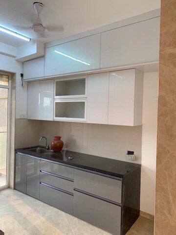 Kitchen in 3 BHK Apartment at Runwal Elegante, Andheri West – for Rent