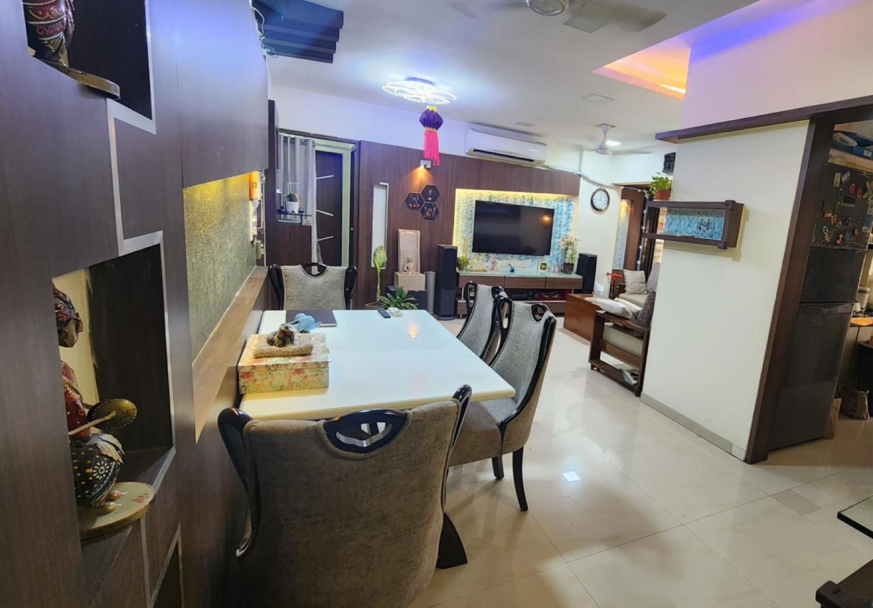 2 BHK + Pooja Room Apartment For Rent in Concrete Sai Swar