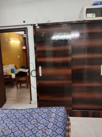 Living Room in 1.5 BHK Builder Floor at Palm Height, Bisrakh Jalalpur – for Rent