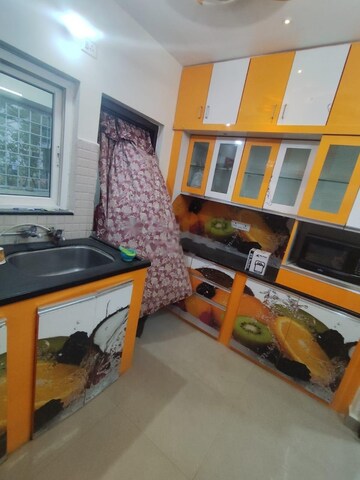 Kitchen in 3 BHK Apartment at Bhavyas Tulasi Vanam, Kukatpally – for Rent