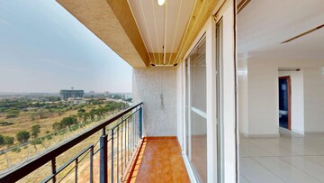 Balcony in 2 BHK Apartment at Salarpuria Sattva East Crest, Old Madras Road – for Sale