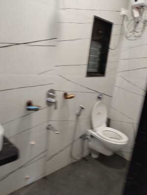 Bathroom in 1 BHK Apartment at Je And Vee Shiv Krupa, Malad East – for Sale