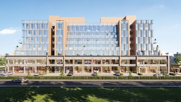  Office Space – Exterior View View at Shreeya Atlanta, Thaltej - for Rent