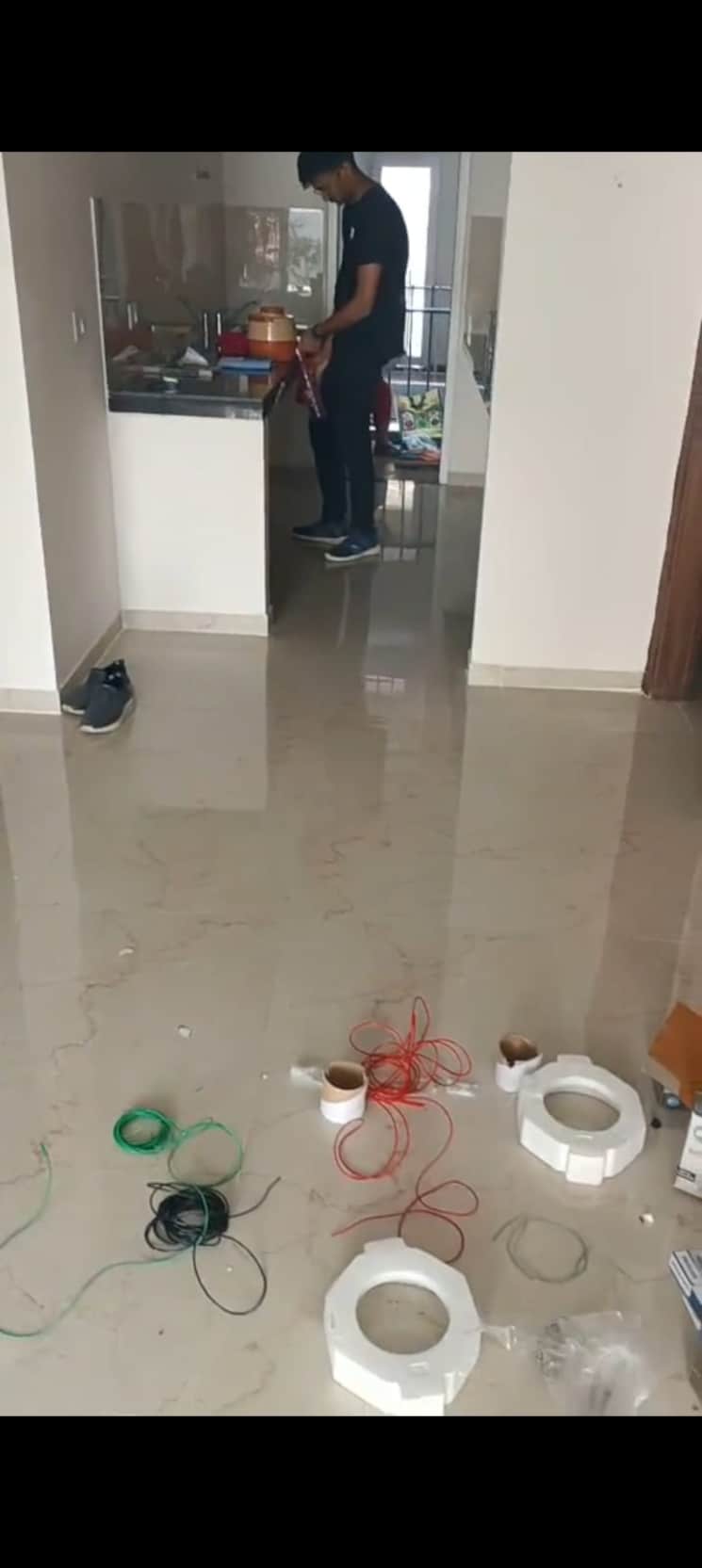 Kitchen, smart-world-gems 3 Bedroom 1423 Sq.Ft. Apartment In Sector 89 Gurgaon 8797899