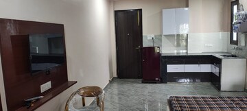 Kitchen in Studio Apartment at New Moradabad – for Rent