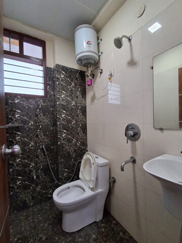 Bathroom in 3 BHK Builder Floor at Sector 15 ii – for Rent
