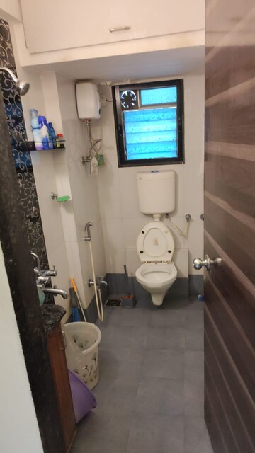 Bathroom in 2 BHK Apartment at Nicon Infinity, Vasai East – for Rent