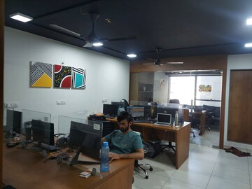 Living Room in  Office Space at Shyamal – for Rent