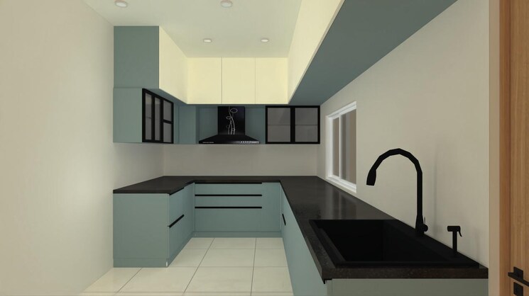 Kitchen, prestige-beverly-hills 3 Bedroom 2160 Sq.Ft. Apartment In Kokapet Hyderabad 8797990