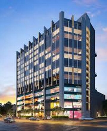  Office Space – Exterior View View at Shyamal - for Rent