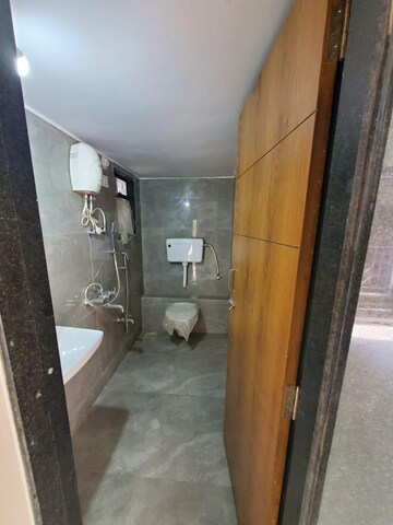 Bathroom in 1 BHK Apartment at Serenity Gardens, Vasai East – for Rent
