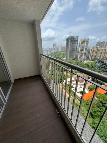 Balcony in 3 BHK Apartment at Piramal Vaikunth, Balkum Pada – for Rent