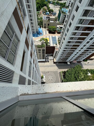 Balcony in 3 BHK Apartment at Piramal Vaikunth, Balkum Pada – for Rent