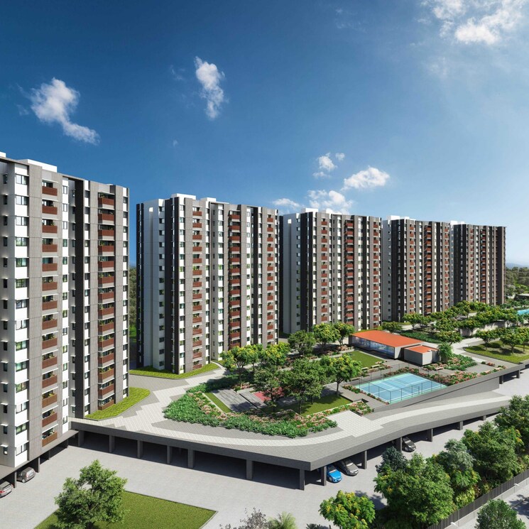 Exterior View, mahindra-lakewoods 2 Bedroom 1079 Sq.Ft. Apartment In Chengalpattu Chennai 8798326