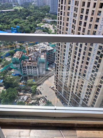 Balcony in 2 BHK Apartment at Dosti West County, Balkum Pada – for Rent