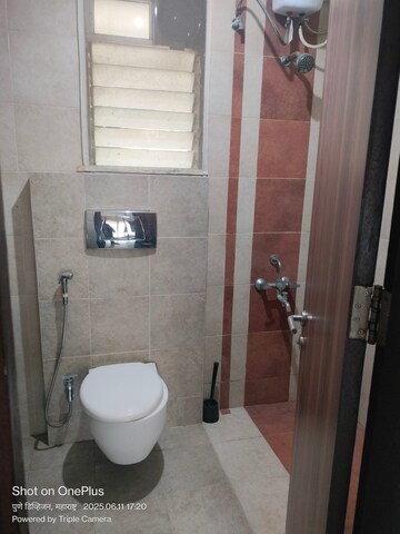 Bathroom in 2 BHK Apartment at Kukreja Heritage, Dhanori – for Rent